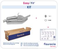 Einddemper Faurecia, u.a. fÃ¼r Vauxhall, Opel