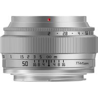 TTArtisan 50mm F2 Canon RF mount Silver OUTLET - thumbnail