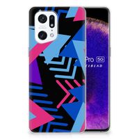 OPPO Find X5 Pro TPU Hoesje Funky Triangle - thumbnail