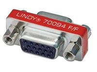 LINDY 70094 mini-adapter 15 pol. HD-koppeling op 15 pol. HD-koppeling