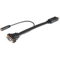 Akasa AK-CBHD18-20BK video kabel adapter 0,2 m HDMI Type A (Standaard) VGA (D-Sub) - thumbnail