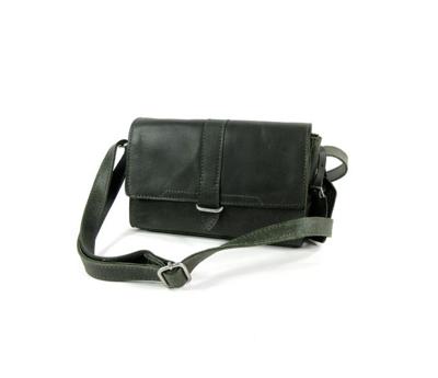 damestas crossbody schoudertas BAG BAYARD Donker groen