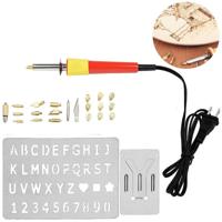 Hofftech Soldeerbout Set - Markeerset 30W Hout Brand Pen - 24 delig