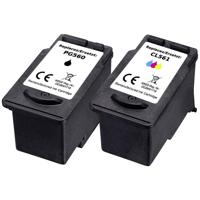 Renkforce Inktcartridge vervangt Canon PG-560, CL-561 Compatibel Combipack Zwart, Cyaan, Magenta, Geel RF-5706084 - thumbnail