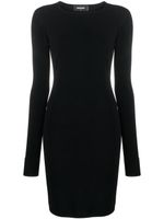 DSQUARED2 open-back fine-ribbed minidress - Noir - thumbnail