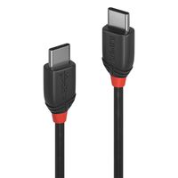 Lindy 36906 USB-kabel 1 m USB 3.2 Gen 1 (3.1 Gen 1) USB C Zwart - thumbnail