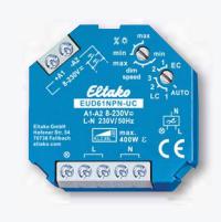 Eltako EUD61NPN-UC Dimmer (opbouw), Dimmer (inbouw) Geschikt voor lampen: Gloeilamp, Spaarlamp, Halogeenlamp, TL-buis Blauw