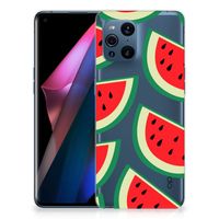 OPPO Find X3 | X3 Pro Siliconen Case Watermelons