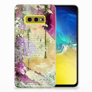 Hoesje maken Samsung Galaxy S10e Letter Painting