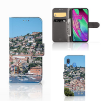 Samsung Galaxy A40 Flip Cover Zuid-Frankrijk