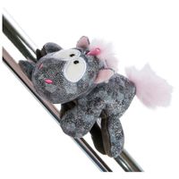 Nici Magnici Pluchen Knuffel Eenhoorn Diamond Dust met Magneet, 12cm - thumbnail