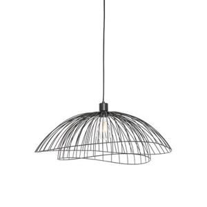 QAZQA Design hanglamp zwart 66 cm - Pua