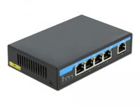 DeLOCK 87764 netwerk-switch Gigabit Ethernet (10/100/1000) Power over Ethernet (PoE) Zwart