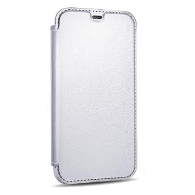 Shop4 - iPhone 11 Pro Max Hoesje - Book Case Cabello Zilver