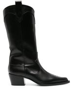 Scarosso bottines Dolly 50 mm en cuir - Noir - thumbnail