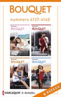 Bouquet e-bundel nummers 4137 - 4140 - Susan Stephens, Dani Collins, Bella Frances, Trish Morey - ebook - thumbnail