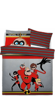 Disney The Incredibles Dekbedovertrek tweepersoons 200 x 200 cm - thumbnail