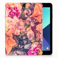 Samsung Galaxy Tab S3 9.7 Siliconen Hoesje Bosje Bloemen