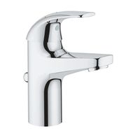 GROHE Start Curve waterbesparende wastafelkraan S-size met afvoerplug m. 28mm ES cartouche chroom 23765000 - thumbnail