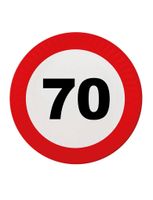 70 Jaar Verkeersbord Borden - 8 stuks - thumbnail