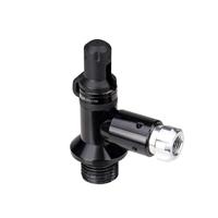 Topeak TubiBooster Unisex Volwassenen Opblazer, zilver, single