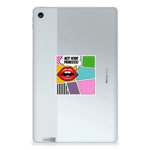 Lenovo Tab M10 Plus (3e generatie) Leuke Siliconen Hoes Popart Princess