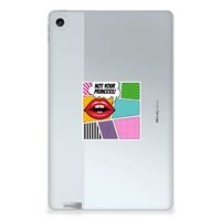 Lenovo Tab M10 Plus (3e generatie) Leuke Siliconen Hoes Popart Princess - thumbnail