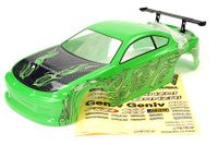 FTX - Banzai Pre-Painted Body Shell W/Decals & Wing - Green
