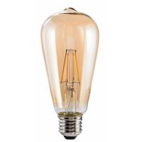 Xavax Led-gloeidraad E27 685lm Vervangt 53W Vintagelamp Dimbaar Amber Warm Wit - thumbnail