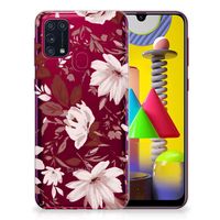 Hoesje maken Samsung Galaxy M31 Watercolor Flowers - thumbnail