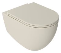 Sapho Infinity randloos toilet 53x36,5cm ivoor