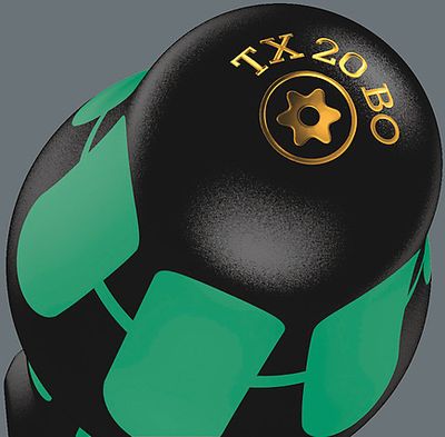Wera 367 Torx-schroevendraaier Werkplaats Grootte TR 10 Koplengte: 80 mm 1 stuk(s)