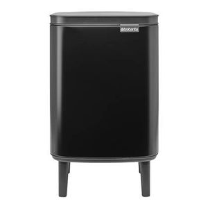 Brabantia Bo Hi Afvalemmer 7 L - Matt Black