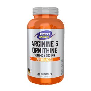 Arginine & Ornithine 500/250mg 250caps