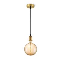 Light depot - pendel Vintage - brons (excl. lamp) - Outlet - thumbnail