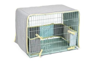 Beeztees puppy slaapset - hondenbench - multi - 78x55x61 cm