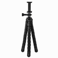 Hama Tripod 1/4 inch Werkhoogte: 9 - 26 cm Zwart Voor smartphones en GoPro