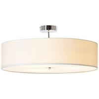 BRILLIANT ANDRIA plafondlamp 60cm wit/verchroomd binnenlicht,plafondlamp,-decorat Iv.