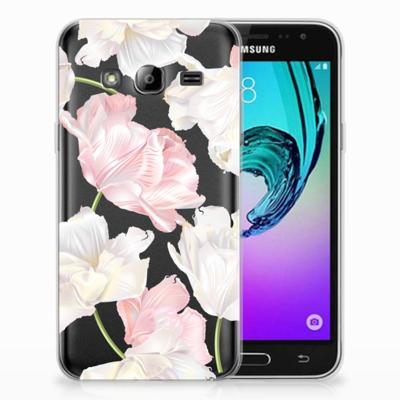Samsung Galaxy J3 2016 TPU Case Lovely Flowers Samsung Galaxy J3 2016 TPU Case Lovely Flowers