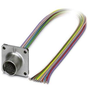 Phoenix Contact 1441710 Sensor/actuator inbouwconnector M12 Aantal polen: 12 Bus, inbouw 0.50 m 1 stuk(s)