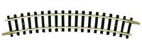 N Fleischmann rails (zonder ballastbed) 22233 Gebogen rails 24 ° 228.2 mm 12 stuk(s) - thumbnail