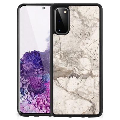 Samsung Galaxy S20 Gripcase Marmer Beige