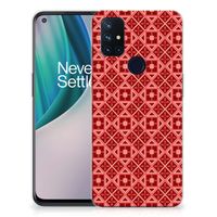 OnePlus Nord N10 5G TPU bumper Batik Rood