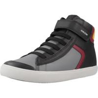 Geox Jongens J Gisli Boy A Sneakers, zwart, 33 EU