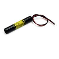 Puntlaser, rood, 650 nm, 1 mW, 5 V DC, Ø11x60 mm, Laser Class 2, Focus kollimiert, Kabellengte 100 mm - 70110517