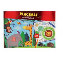 Wins Holland Placemat Kleurboek Jungle - thumbnail