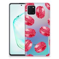 Samsung Galaxy Note 10 Lite Siliconen Case Pink Macarons - thumbnail