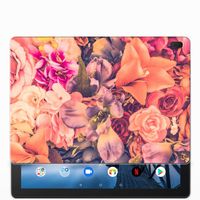 Lenovo Tab E10 Siliconen Hoesje Bosje Bloemen