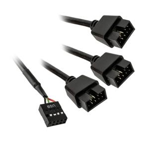 Lian Li PW-U2HB USB-adapter Zwart