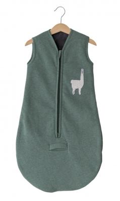 Vaco slaapzak Lama junior mouwloos 70 cm groen Vaco slaapzak Lama junior mouwloos 70 cm groen